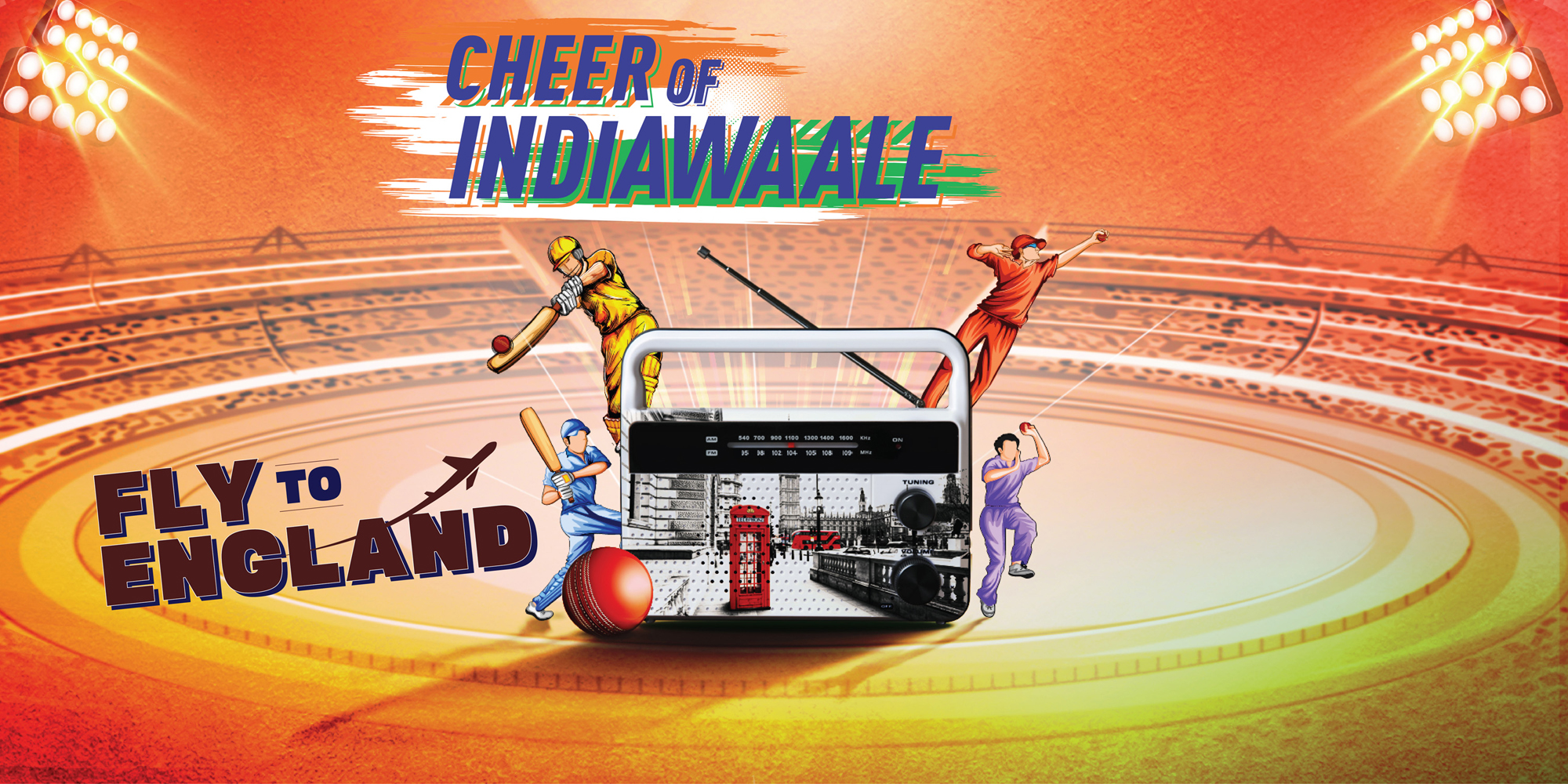 Cheer of Indiawaale Fly To England