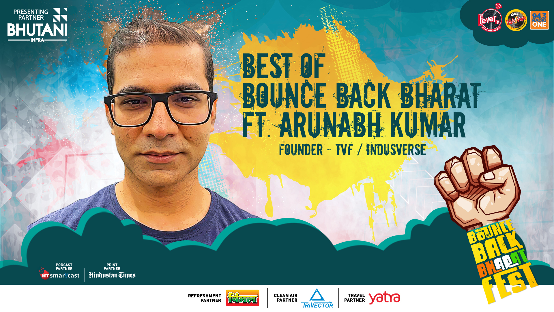 Arunabh Kumar at Bounce Back Bharat