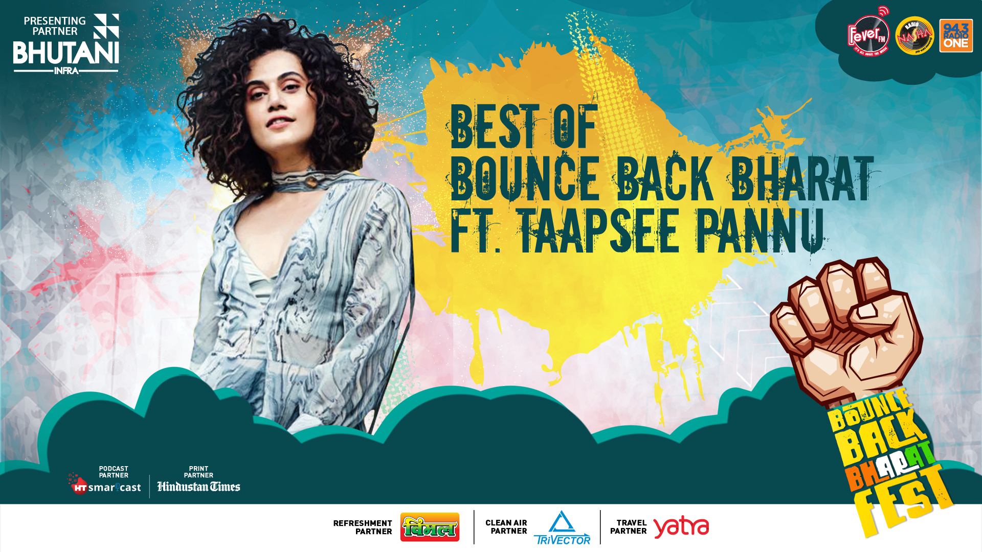 Taapsee Pannu at bounce back bharat