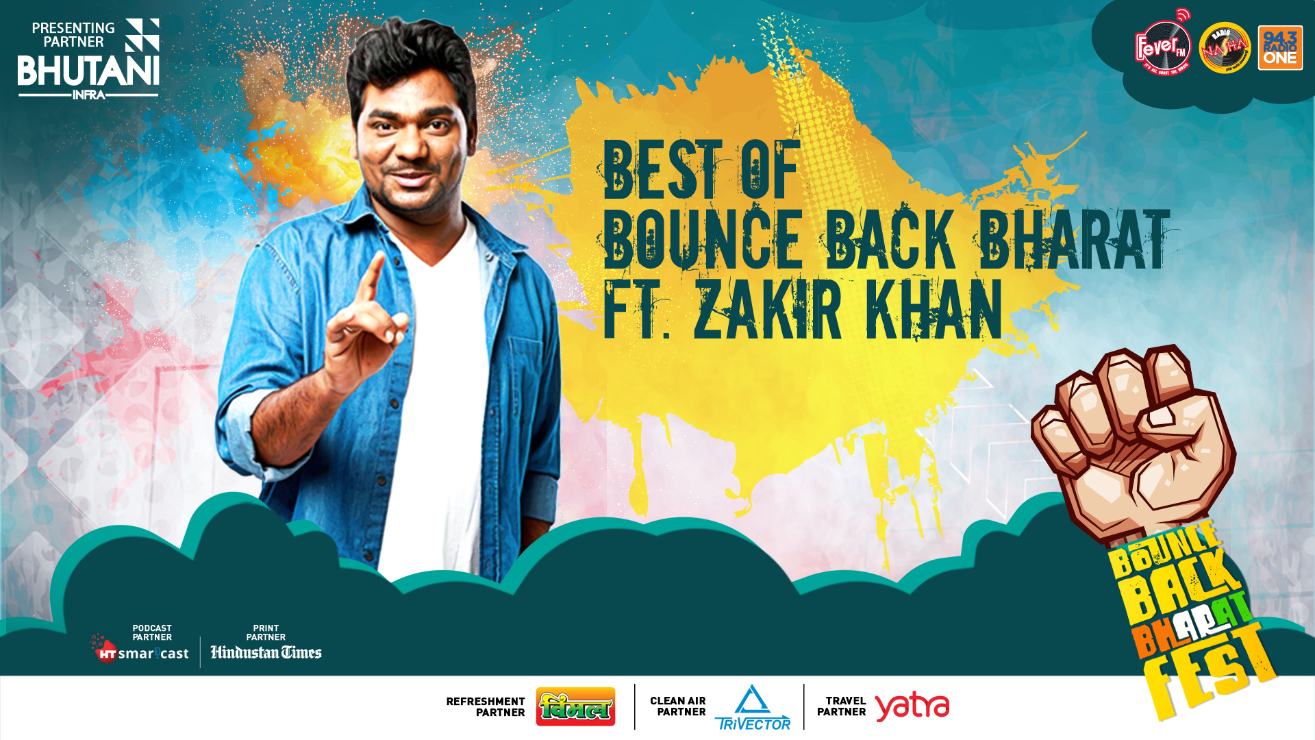 Zakir Khan ay Bounce Back Bharat